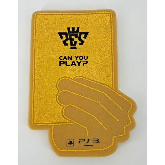 PS3 PES Pro Evolution Soccer 2012~Can You Play? Foam Promo Hand~Sony PlayStation - Picture 1 of 8